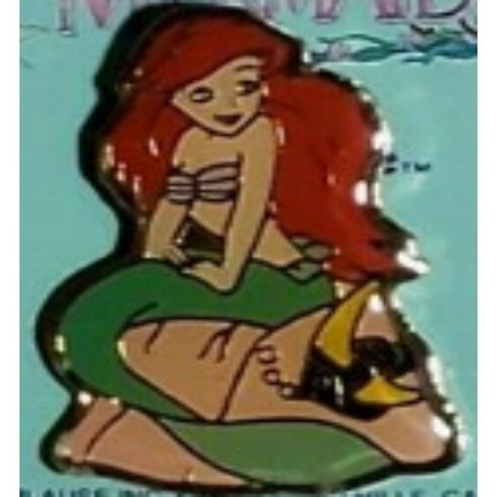 Vintage Disney Pin Applause The Little Mermaid Princess Ariel Older 1989 1445‎